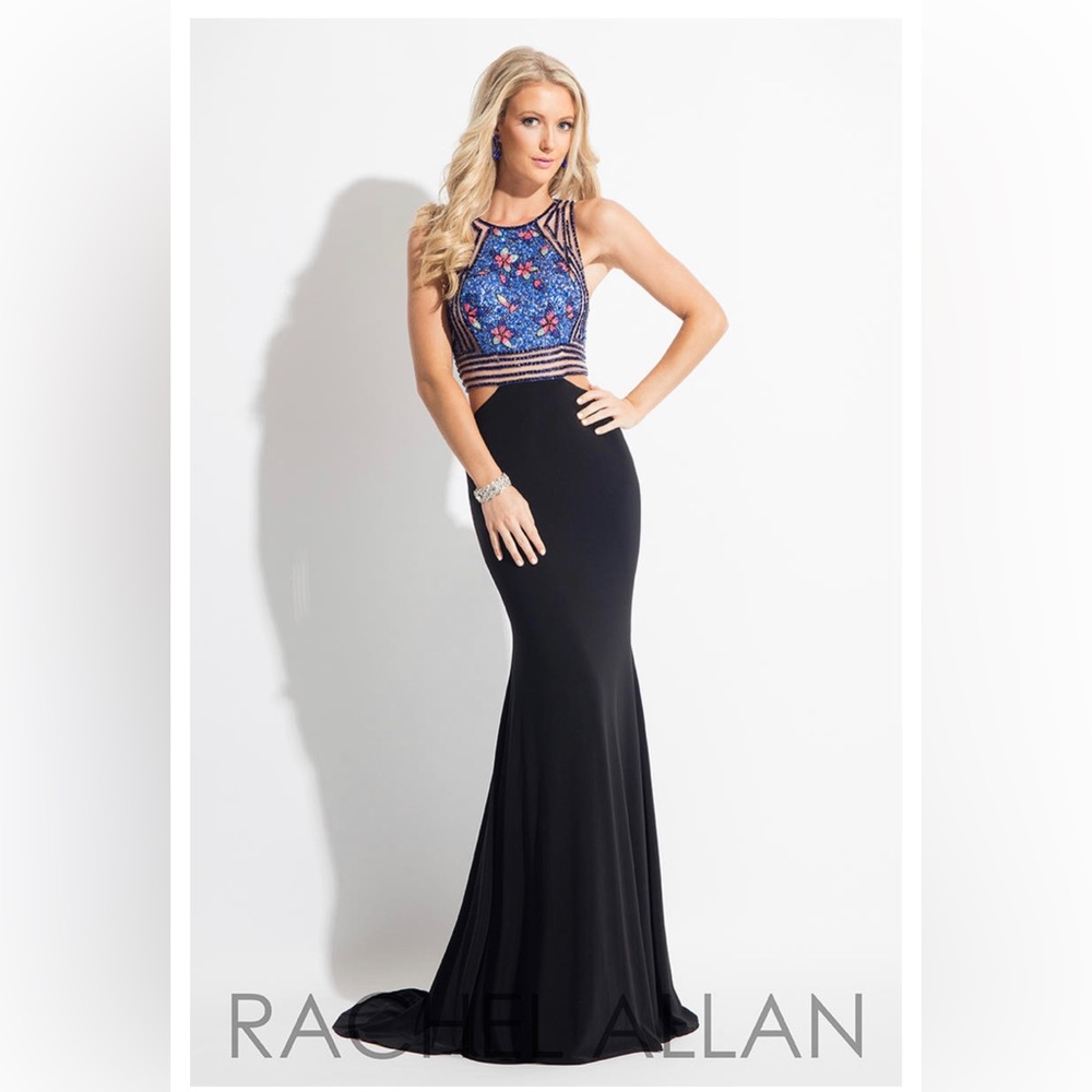 Rachel Allan Cocktail Homecoming Winter Formal Prom Dress, size 4, nwt